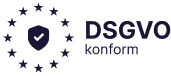 Das Logo für DSGVO-konform.